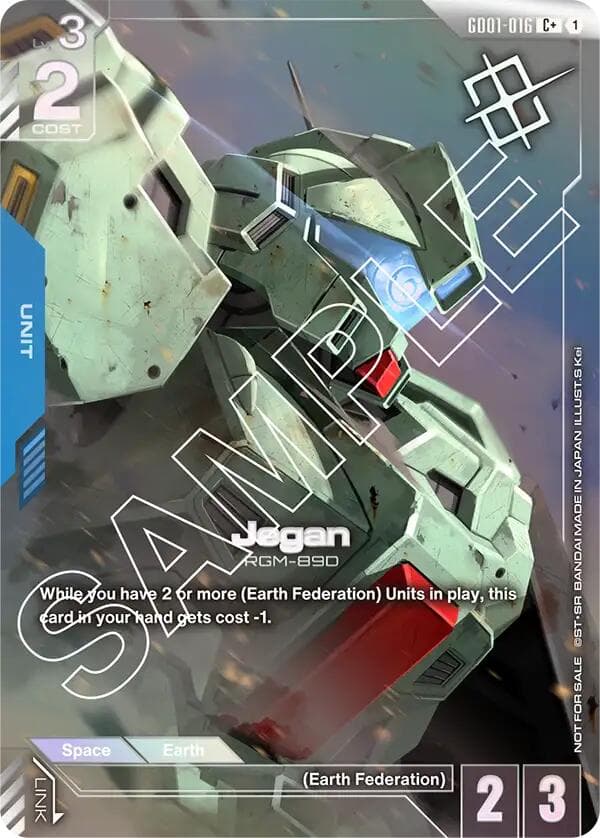 Jegan (Store Tournament Winner Pack 01) — Gundam Promotional Cards card