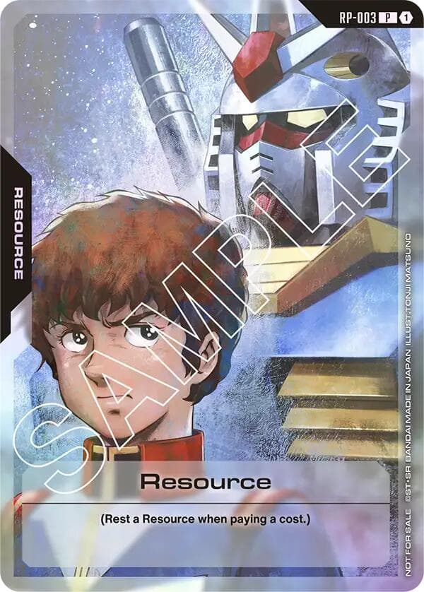 Resource (RP-003) (Resource Pack) — Promotional Resource Tokens card