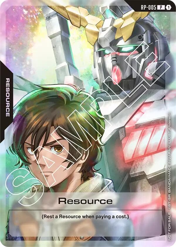 Resource (RP-005) (Resource Pack) — Promotional Resource Tokens card