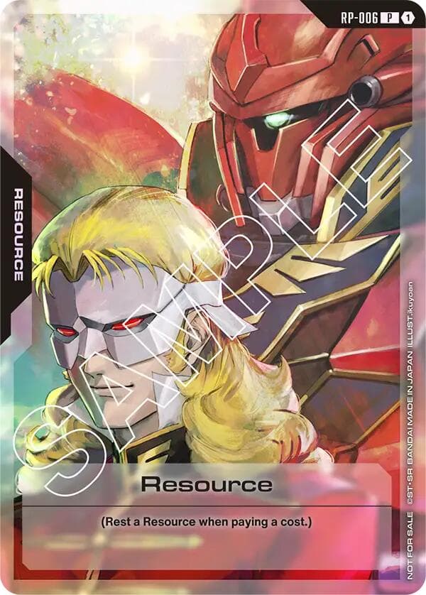 Resource (RP-006) (Resource Pack) — Promotional Resource Tokens card