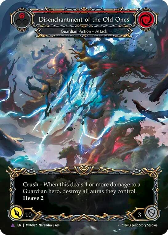 Disenchantment of the Old Ones (Marvel) — Mastery Pack Guardian card