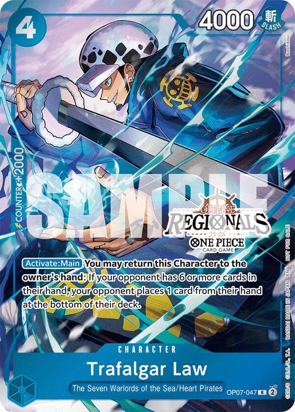 Trafalgar Law (Offline Regional Participation Pack 2025 Vol.2) — One Piece Promotion Cards card