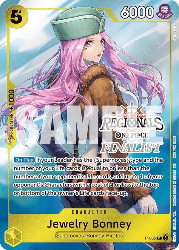Jewelry Bonney (Offline Regional Finalist Card Set 2025 Vol.2) — One Piece Promotion Cards card