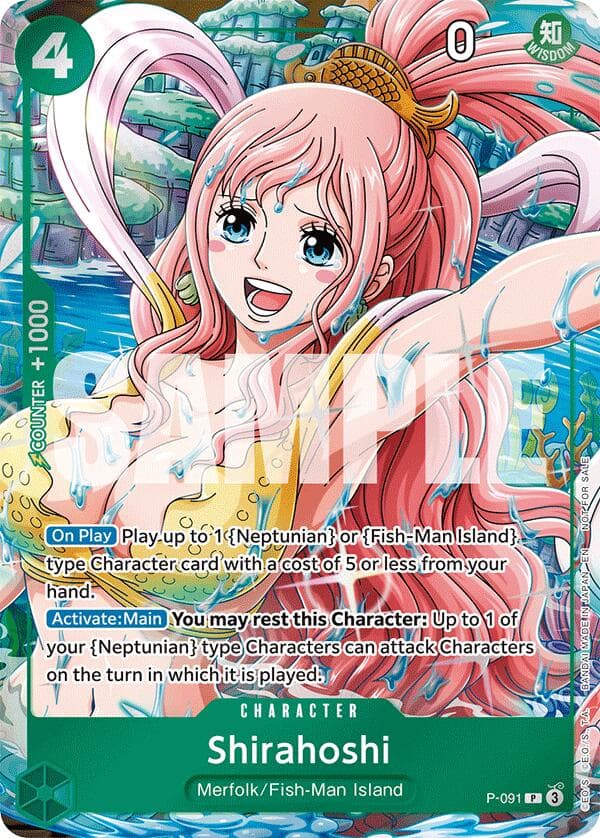 Shirahoshi (Event Pack Vol. 7) — One Piece Promotion Cards card