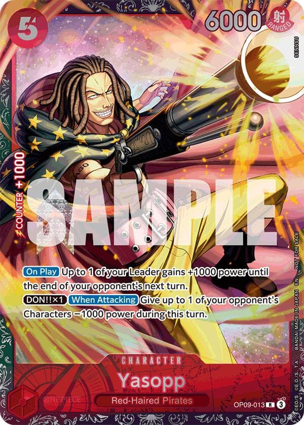 Yasopp (Championship 25-26 Offline Regionals Season 2) — One Piece Promotion Cards card