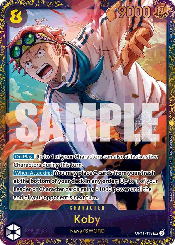 Koby (Treasure Cup August 2025) — One Piece Promotion Cards card