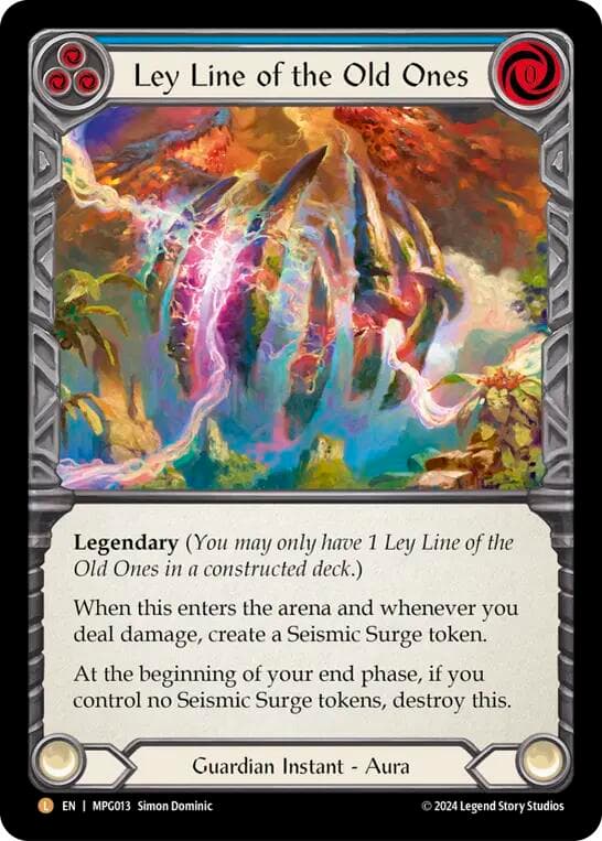 Ley Line of the Old Ones — Mastery Pack Guardian card