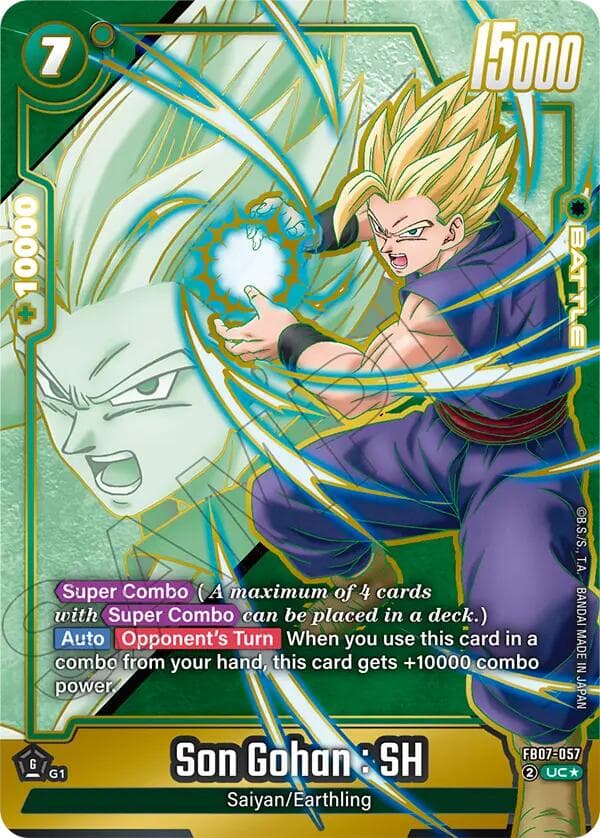 Son Gohan : SH - FB07-057 (Alternate Art) — Wish For Shenron card