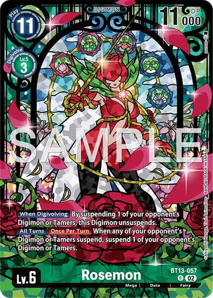 Rosemon (Premium Heroines Set Ver.2) — Versus Royal Knights card
