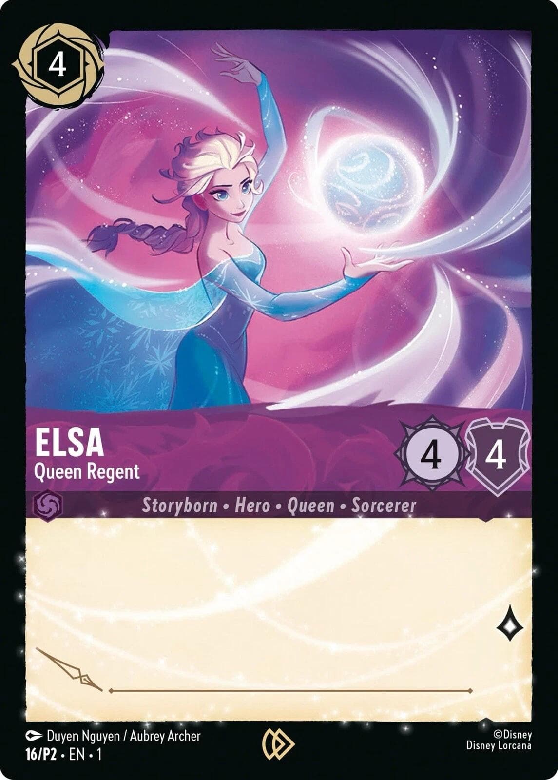 Elsa - Queen Regent — Disney Lorcana Promo Cards card