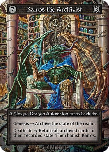 Kairos the Archivist — Dragonlord card