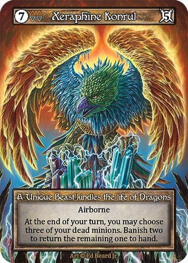 Xeraphine Konrul (Foil) — Dragonlord card