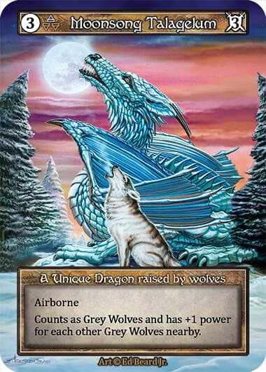 Moonsong Talagelum (Foil) — Dragonlord card