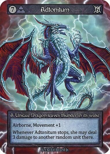 Adtonitum — Dragonlord card