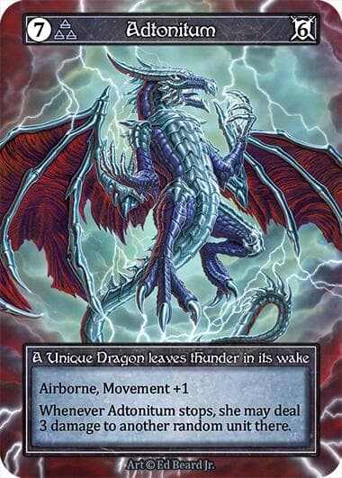 Adtonitum (Foil) — Dragonlord card