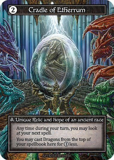 Cradle of Etherrum (Foil) — Dragonlord card
