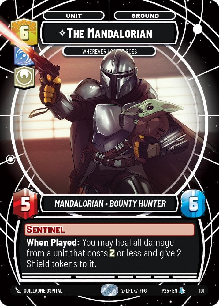 The Mandalorian - Wherever I Go, He Goes — Organized Play Promos card