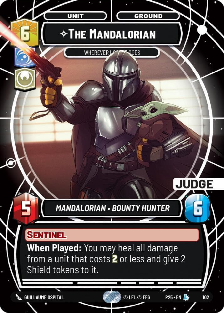 The Mandalorian - Wherever I Go, He Goes — Judge Promos card