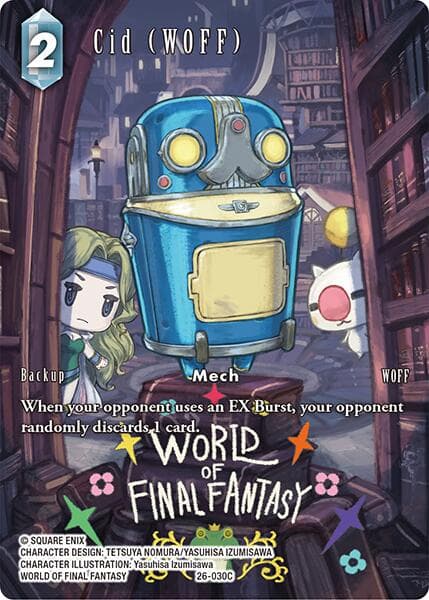 Cid (WOFF) (Full Art) — Gunslinger in the Abyss card