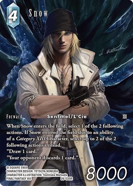 Snow (Full Art) — Gunslinger in the Abyss card