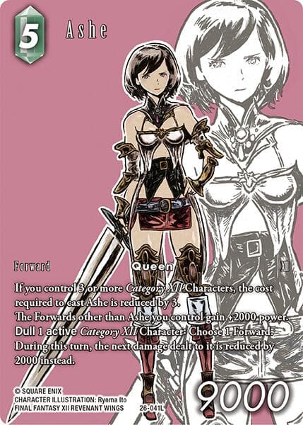 Ashe (Full Art) — Gunslinger in the Abyss card