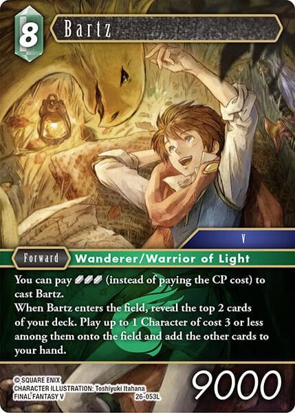 Bartz — Gunslinger in the Abyss card