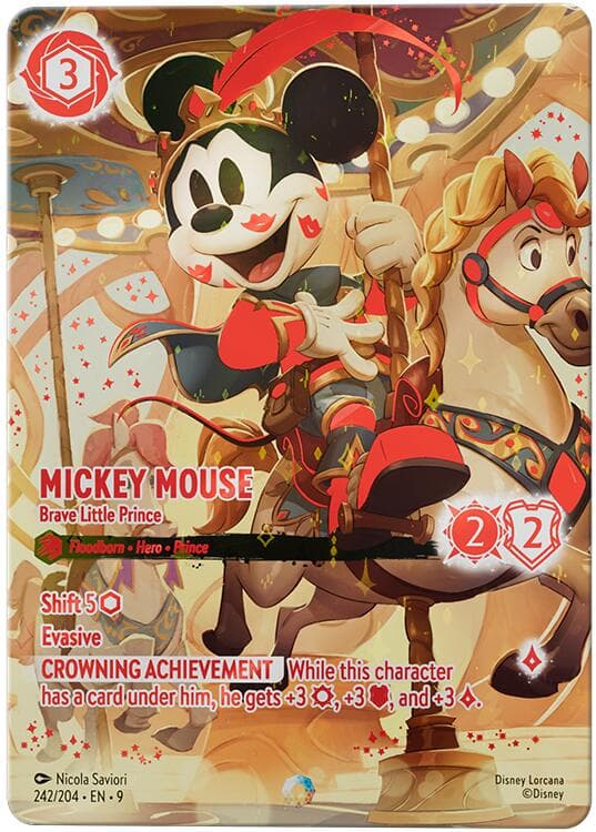 Mickey Mouse - Brave Little Prince (Iconic) — Fabled card