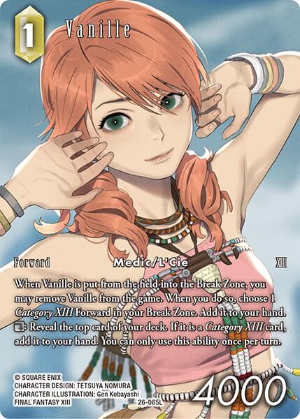 Vanille (Full Art) — Gunslinger in the Abyss card