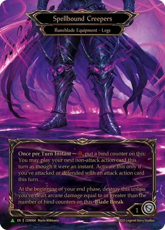 Spellbound Creepers - CON004 — Flesh and Blood: Promo Cards card