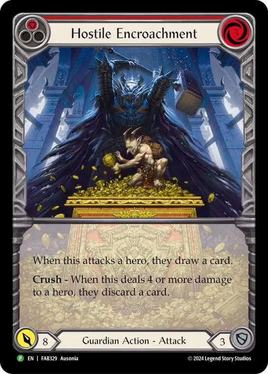 Hostile Encroachment — Flesh and Blood: Promo Cards card