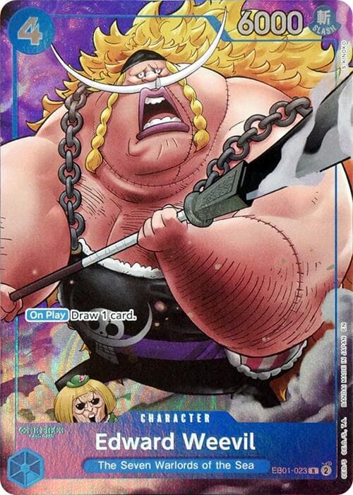Edward Weevil (Seven Warlords of the Sea Binder Set) — One Piece Promotion Cards card