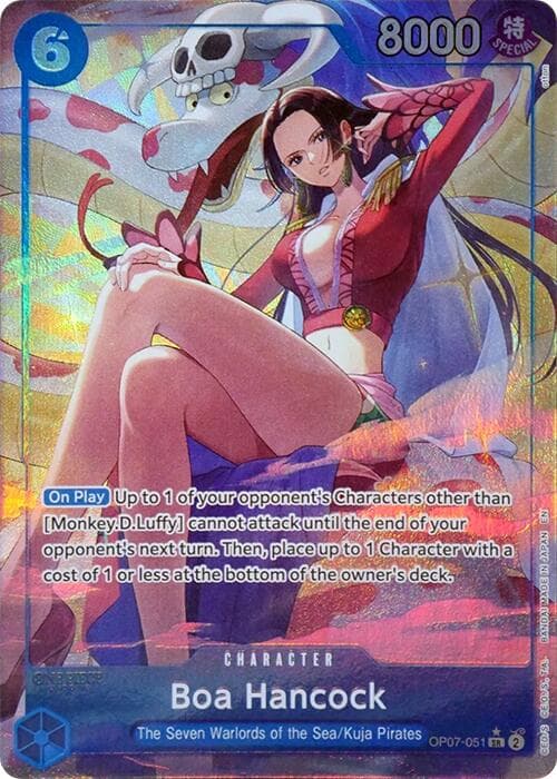 Boa Hancock (Seven Warlords of the Sea Binder Set) (Alternate Art) — One Piece Promotion Cards card