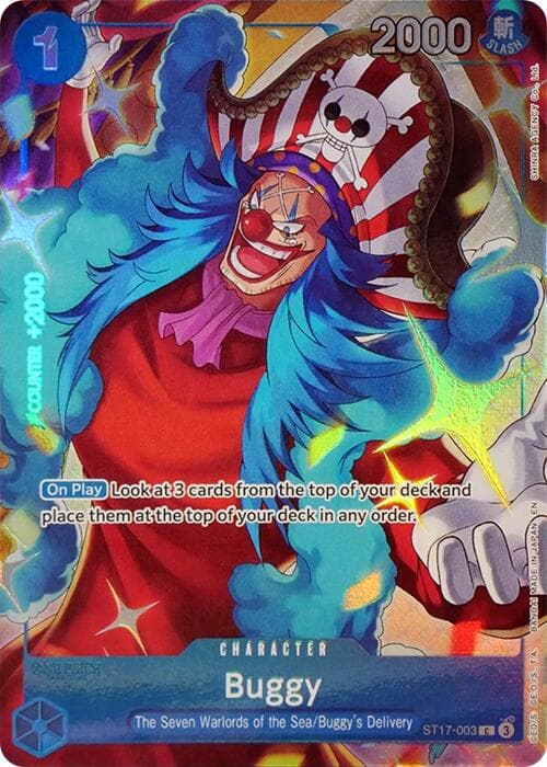 Buggy (Seven Warlords of the Sea Binder Set) — One Piece Promotion Cards card