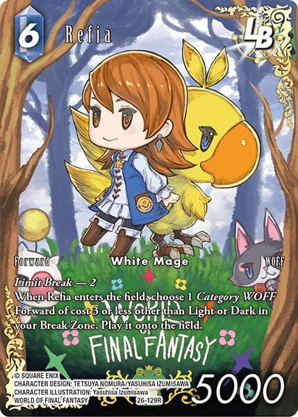 Refia LB (Full Art) — Gunslinger in the Abyss card