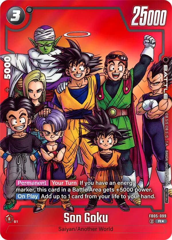 Son Goku - FB05-099 (Limited Pack MANGA Version 01) — Tournament and Championship Promos card