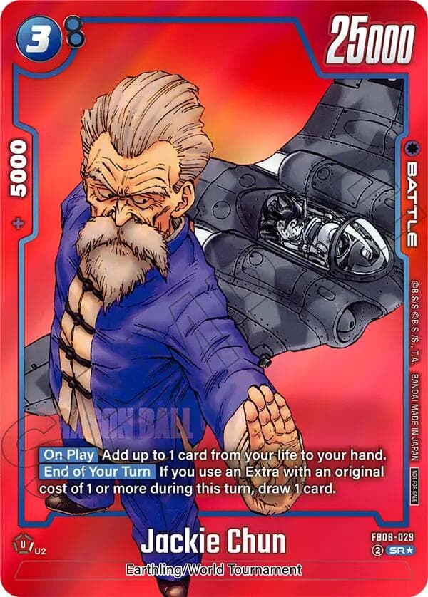 Jackie Chun (Limited Pack MANGA Version 01) — Tournament and Championship Promos card