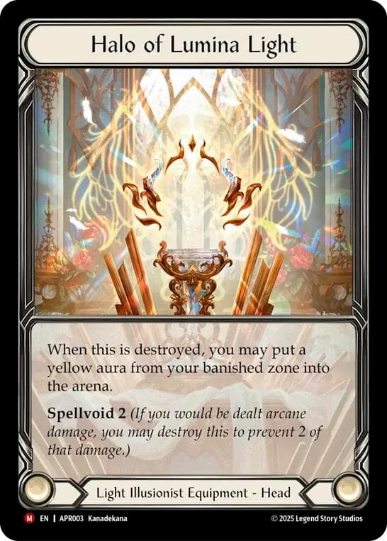 Halo of Lumina Light — Armory Deck: Legends Prism card