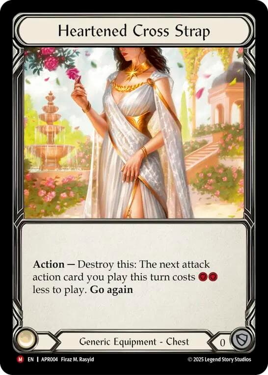 Heartened Cross Strap — Armory Deck: Legends Prism card