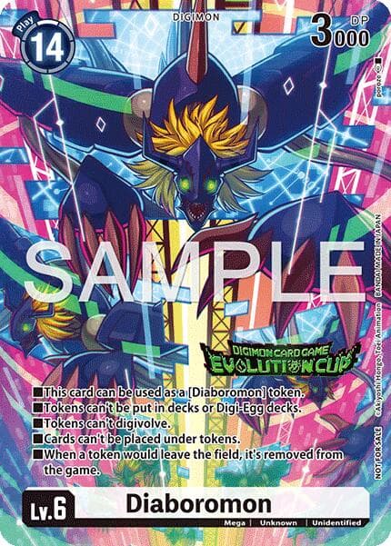 Diaboromon Token (Evolution Cup 2025 Vol. 2) — Digimon Promotion Cards card