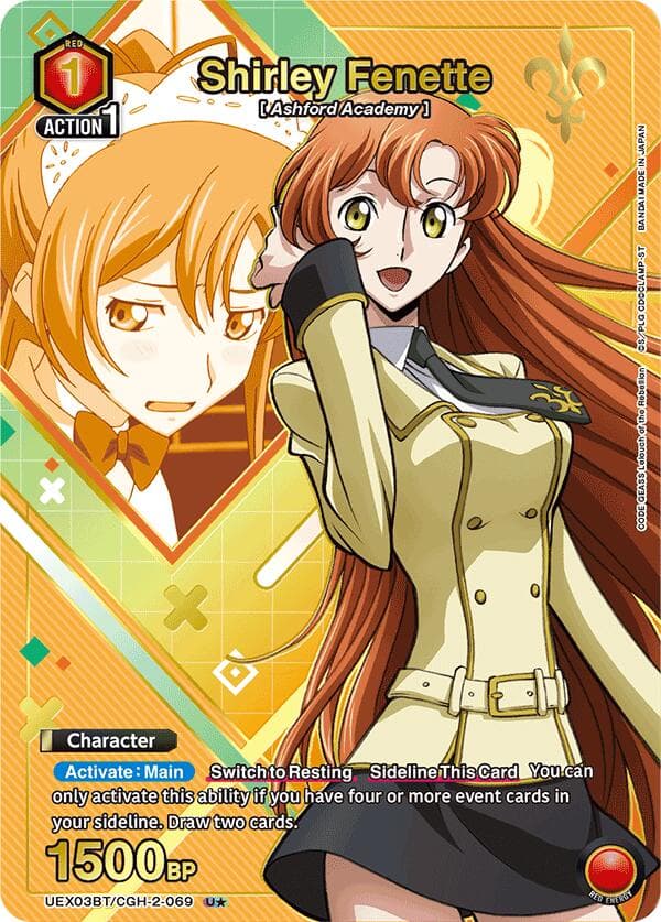 Shirley Fenette (U*) — UEX03BT: CODE GEASS: Lelouch of the Rebellion Vol.2 card