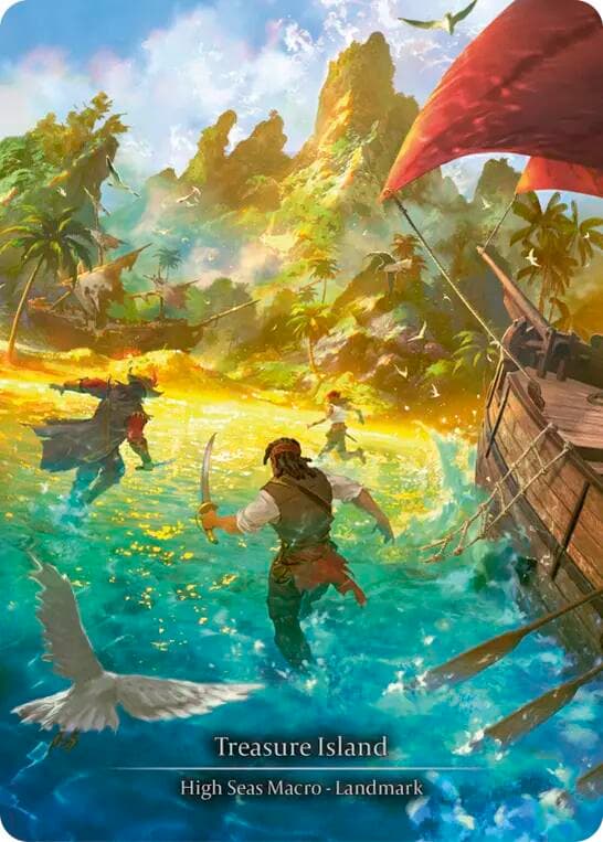 Treasure Island - FAB340 — Flesh and Blood: Promo Cards card