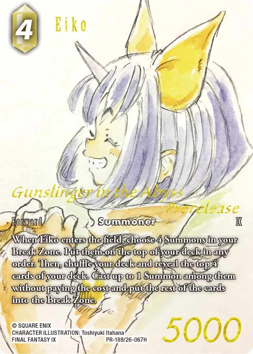 Eiko (Prerelease Promo) — Gunslinger in the Abyss card
