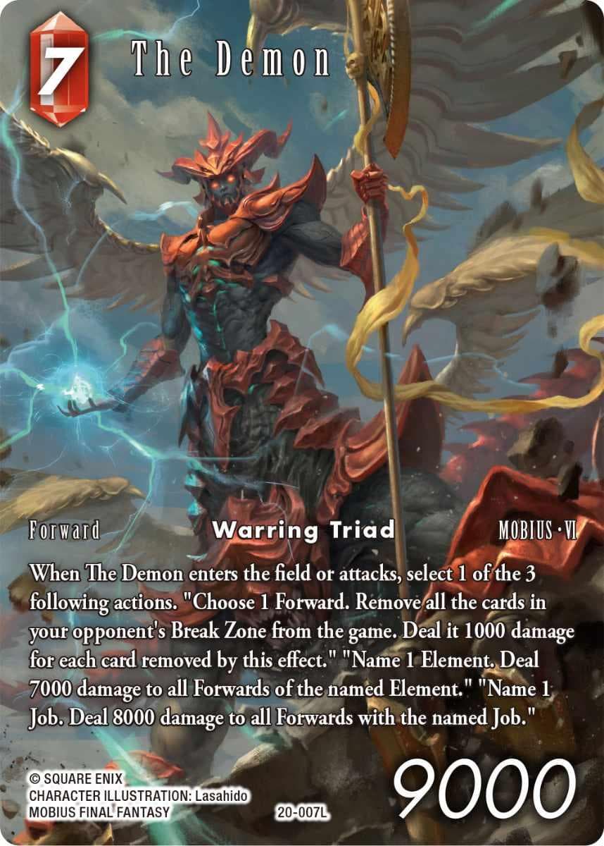 The Demon (Full Art) — Gunslinger in the Abyss card
