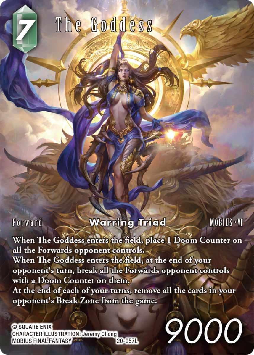 The Goddess (Full Art) — Gunslinger in the Abyss card