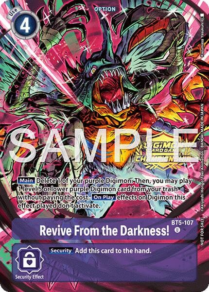 Revive From the Darkness! (Championship 25-26 Tamers Pack Season 1) — Battle of Omni card