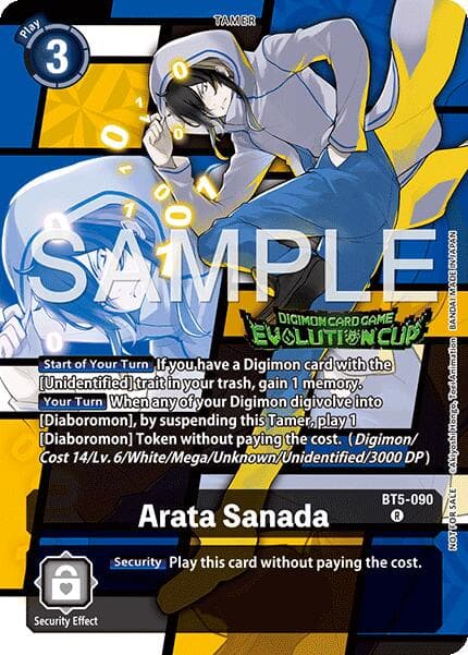 Arata Sanada (Evolution Cup 2025 Vol. 2) — Battle of Omni card