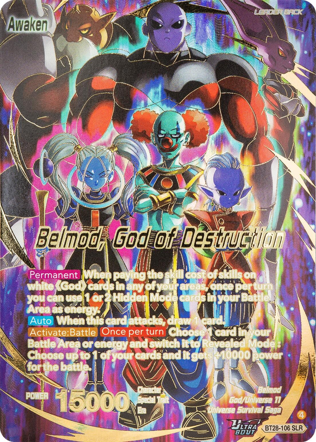 Belmod // Belmod, God of Destruction (SLR) — Prismatic Clash card