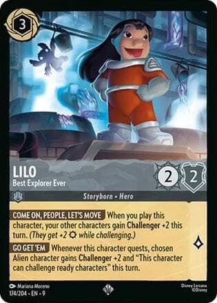 Lilo - Best Explorer Ever — Fabled card