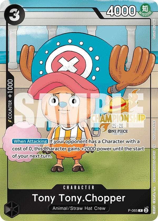 Tony Tony.Chopper (CS 25-26 Event Pack) — One Piece Promotion Cards card
