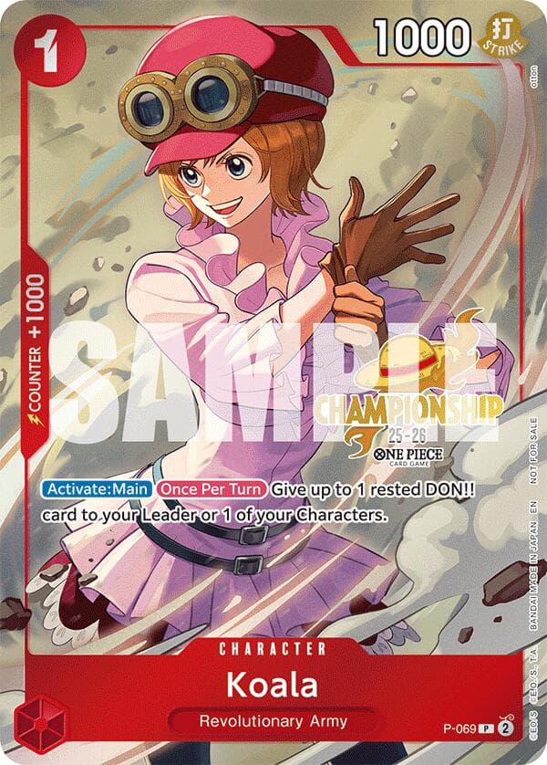 Koala (CS 25-26 Event Pack) — One Piece Promotion Cards card